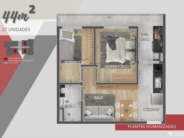 #148 - Apartamento para Venda em São Paulo - SP - 1